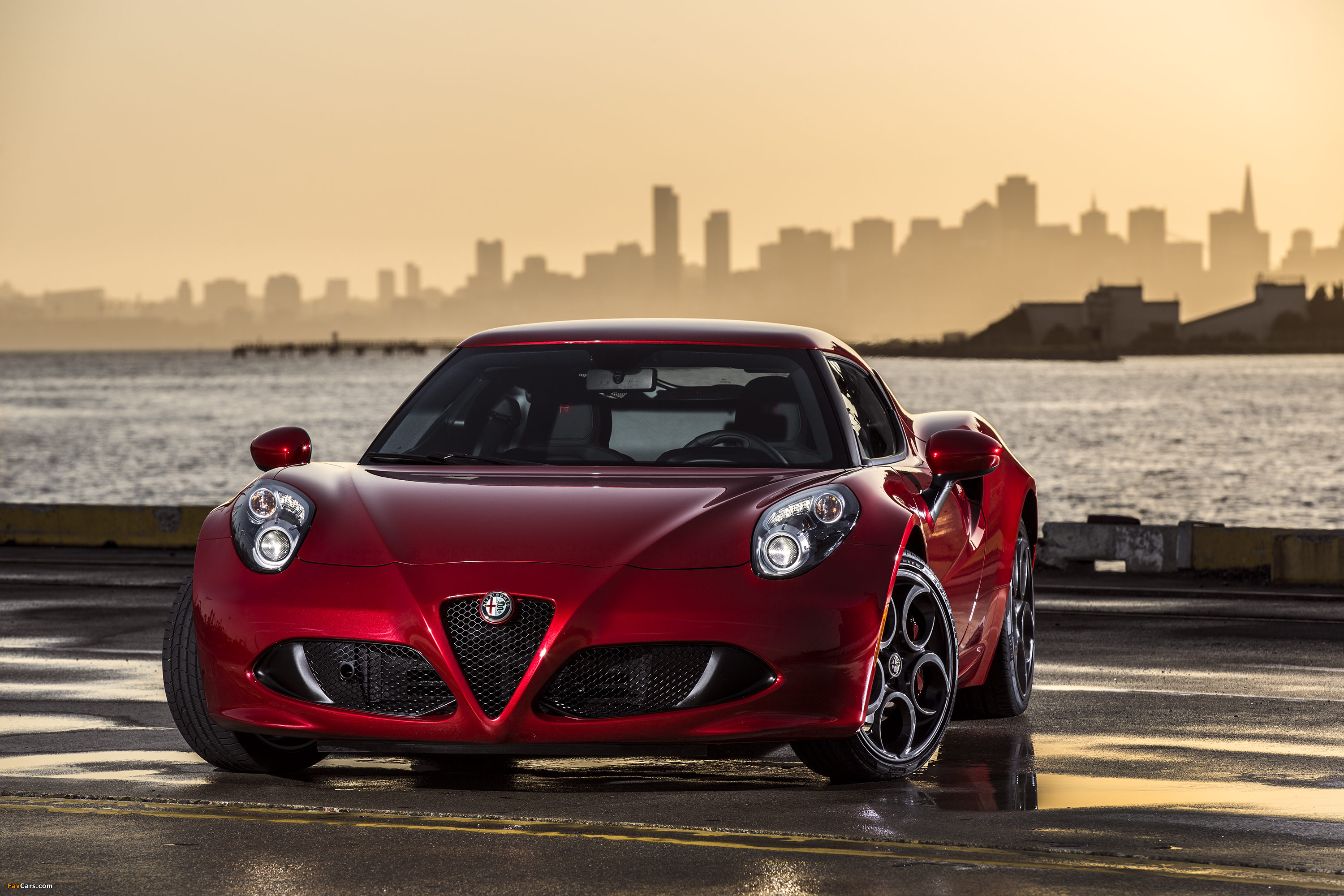 Alfa Romeo 4C North America (960) 2014 wallpapers (3000 x 2000)