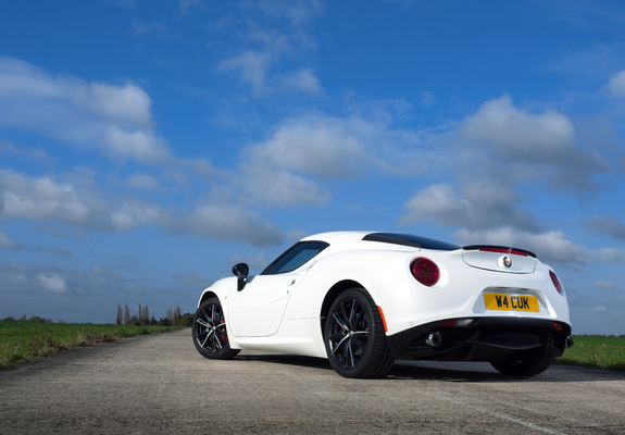 Alfa Romeo 4C UK-spec (960) 2014 wallpapers