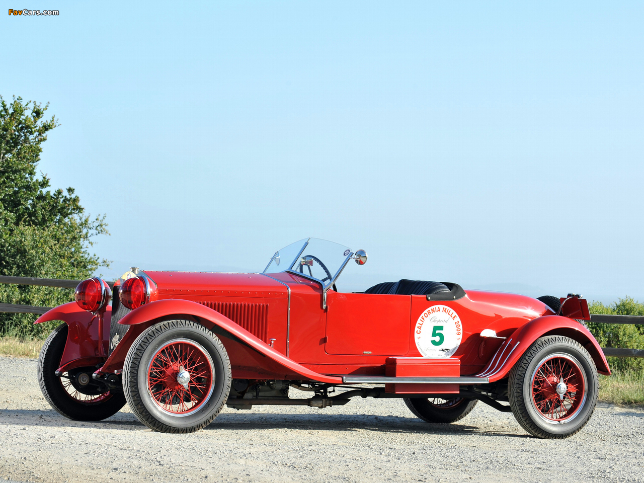 Alfa Romeo 6C 1500 Sport Spider Tre Posti (1928) wallpapers (1280 x 960)