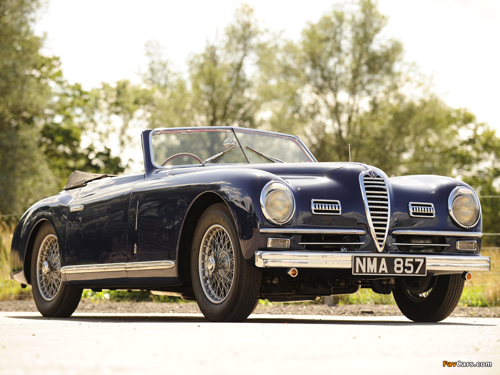 Alfa Romeo 6C 2500 SS Cabriolet (1947–1951) images (1024 x 768)