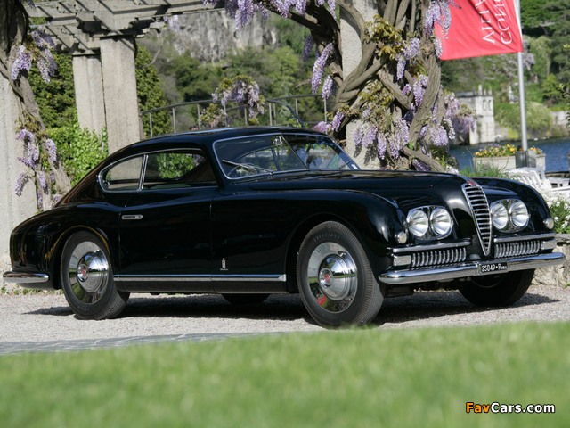Alfa Romeo 6C 2500 Coupe Speciale (1949) wallpapers (640 x 480)