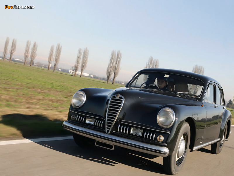 Alfa Romeo 6C 2500 Limousine Ministeriale (1951) pictures (800 x 600)