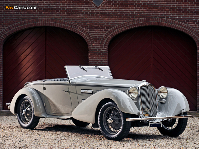 Alfa Romeo 6C 1750 GS Spider by Castagna (1930) wallpapers (640 x 480)