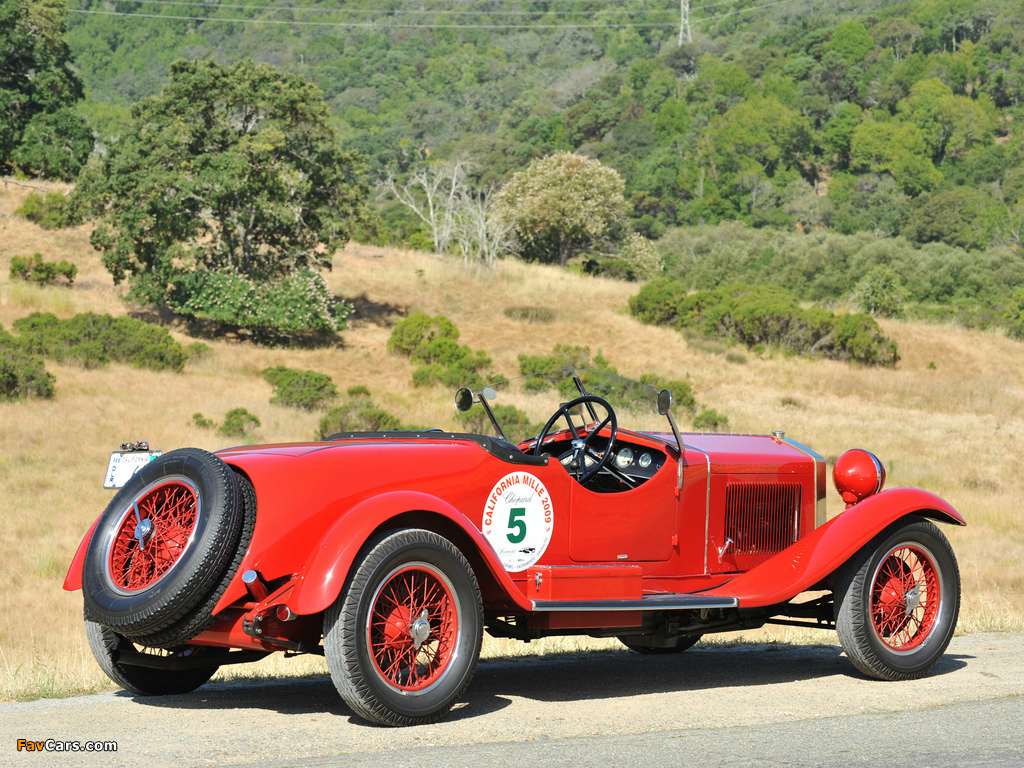 Pictures of Alfa Romeo 6C 1500 Sport Spider Tre Posti (1928) (1024 x 768)