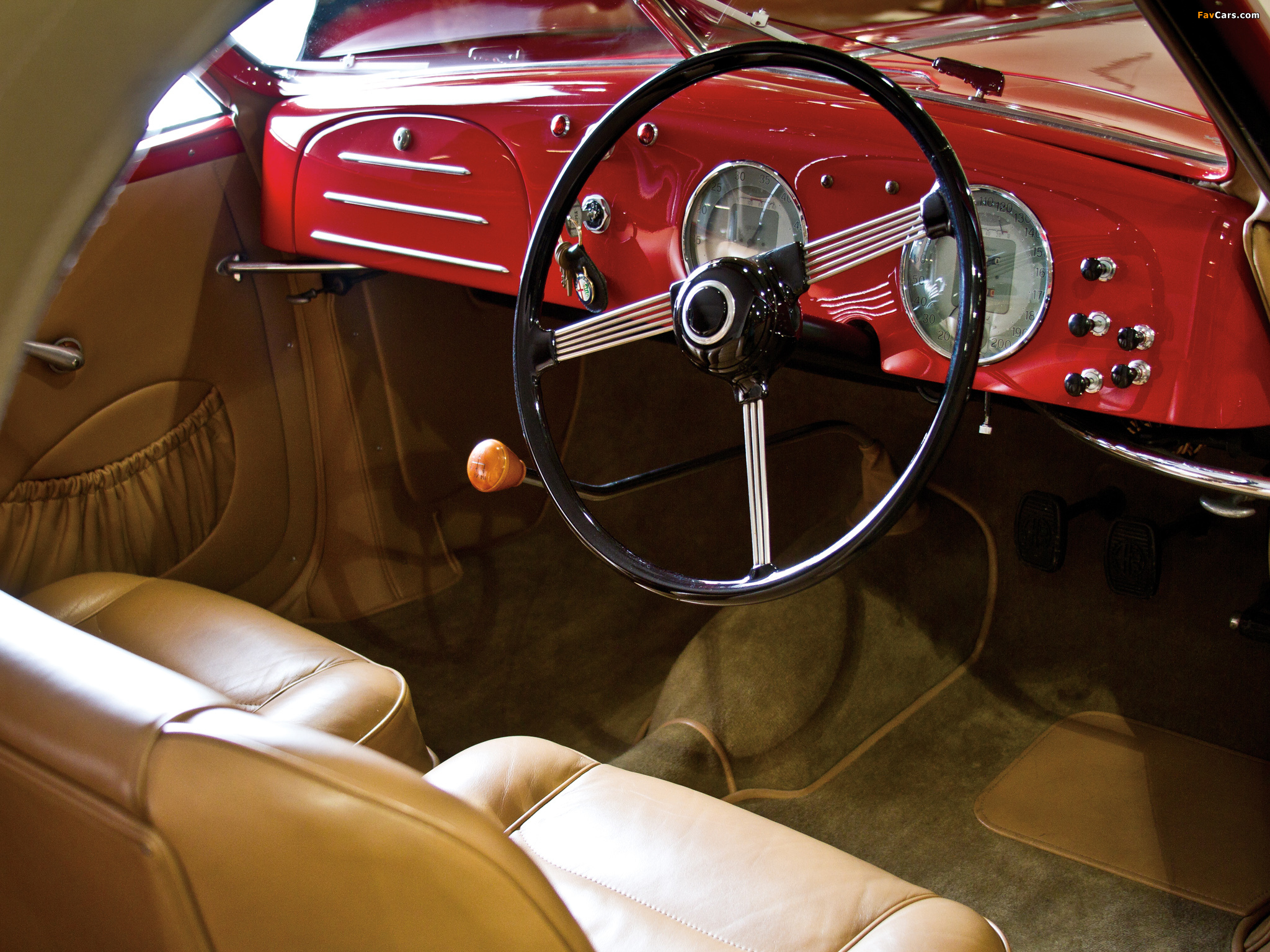Alfa Romeo 6C 2500 Sport Cabriolet (1942) wallpapers (2048 x 1536)