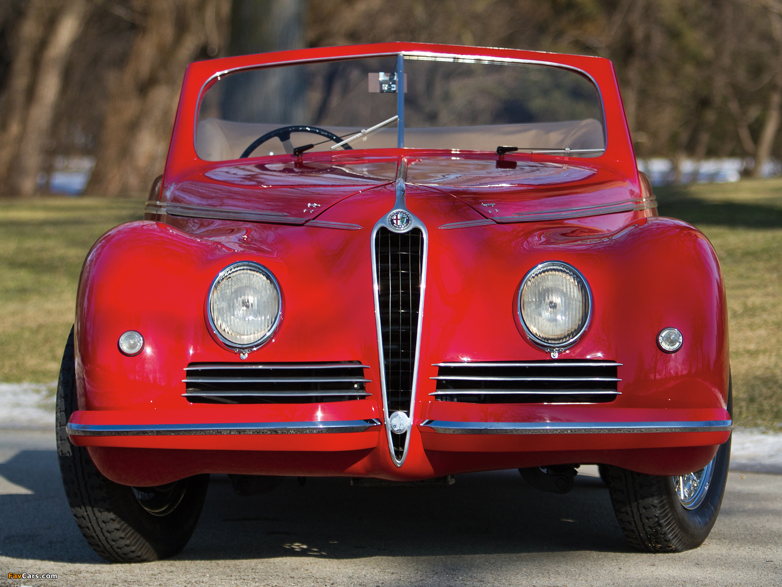 Alfa Romeo 6C 2500 Sport Cabriolet (1942) wallpapers (1600 x 1200)