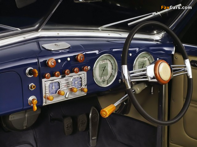 Alfa Romeo 6C 2500 SS Cabriolet (1947–1951) wallpapers (640 x 480)