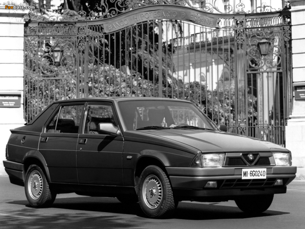Alfa Romeo 75 162B (1988–1992) images (1024 x 768)