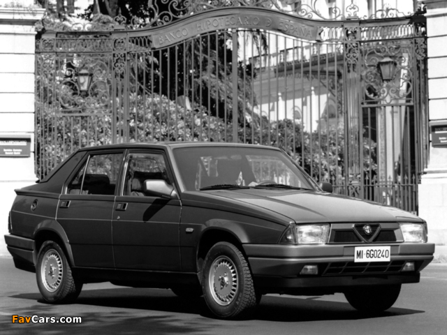 Alfa Romeo 75 162B (1988–1992) images (640 x 480)