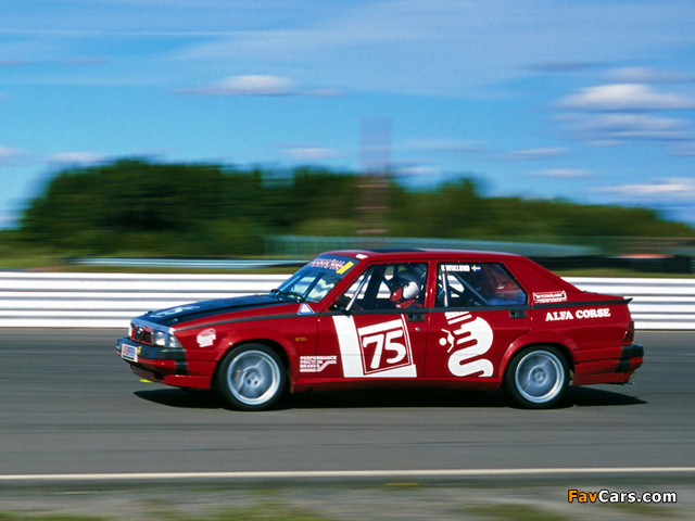 Alfa Romeo 75 V6 3.0 Production STCC 162B (1988–1992) photos (640 x 480)