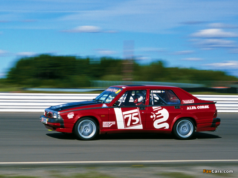 Alfa Romeo 75 V6 3.0 Production STCC 162B (1988–1992) photos (800 x 600)