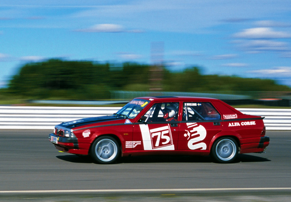 Alfa Romeo 75 V6 3.0 Production STCC 162B (1988–1992) photos