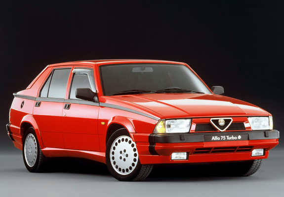 Alfa Romeo 75 1.8i Turbo Quadrifoglio Verde 162B (1988–1991) wallpapers
