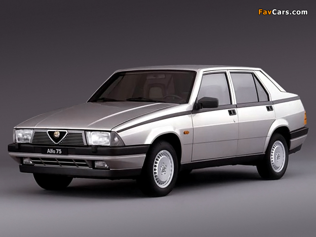 Alfa Romeo 75 162B (1985–1988) photos (640 x 480)