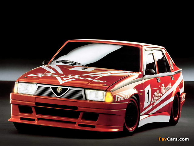 Pictures of Alfa Romeo 75 1.8 Turbo Superturismo A1 162B (1987–1990) (640 x 480)