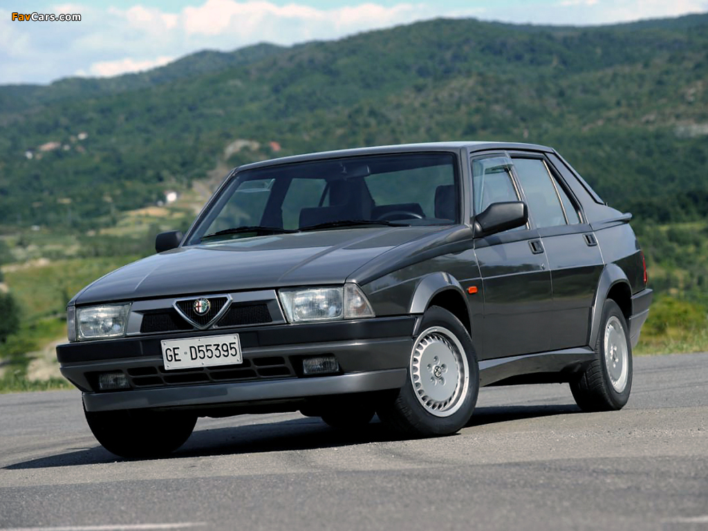 Pictures of Alfa Romeo 75 2.0i T.Spark 162B (1988–1992) (1024 x 768)