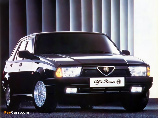 Pictures of Alfa Romeo 75 2.0i T.Spark A.S.N. 162B (1991) (640 x 480)