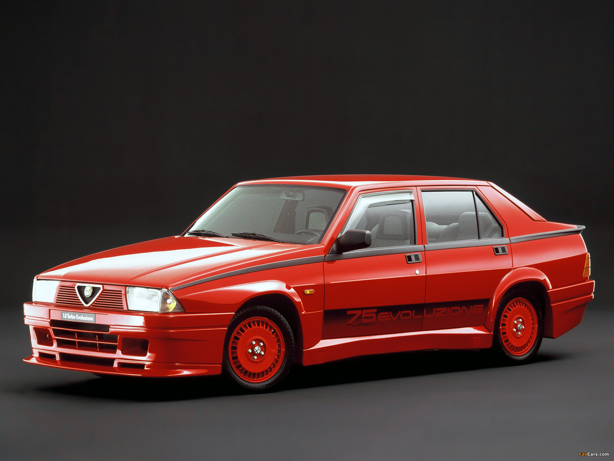 Alfa Romeo 75 1.8 Turbo Evoluzione 162B (1987) wallpapers (2048 x 1536)