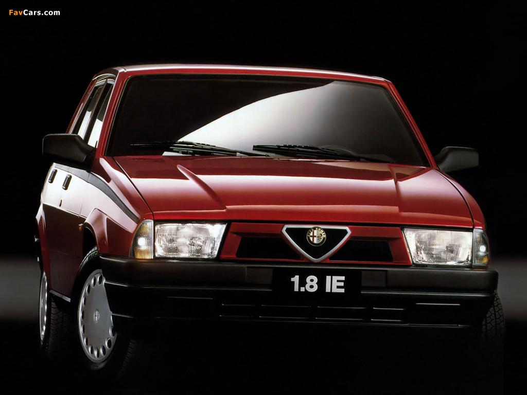 Alfa Romeo 75 162B (1988–1992) wallpapers (1024 x 768)