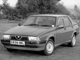 Alfa Romeo 75 2.0i T.Spark UK-spec 162B (1988–1992) wallpapers