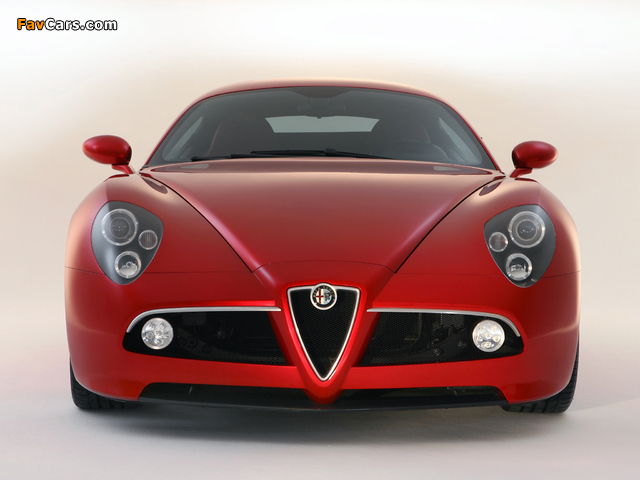 Alfa Romeo 8C Competizione (2007–2008) pictures (640 x 480)
