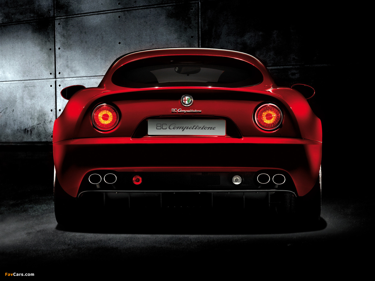 Alfa Romeo 8C Competizione (2007–2008) wallpapers (1280 x 960)