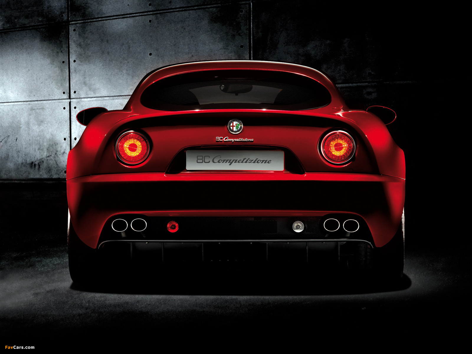 Alfa Romeo 8C Competizione (2007–2008) wallpapers (1600 x 1200)