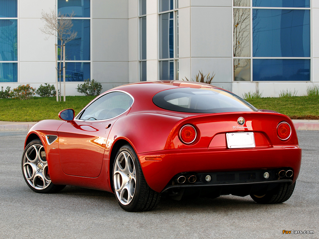 Alfa Romeo 8C Competizione US-spec (2008) images (1024 x 768)
