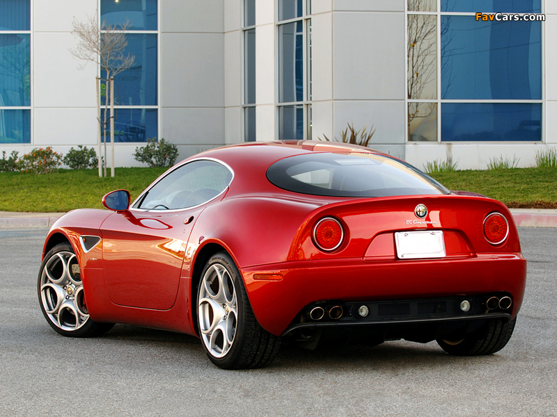 Alfa Romeo 8C Competizione US-spec (2008) images (800 x 600)