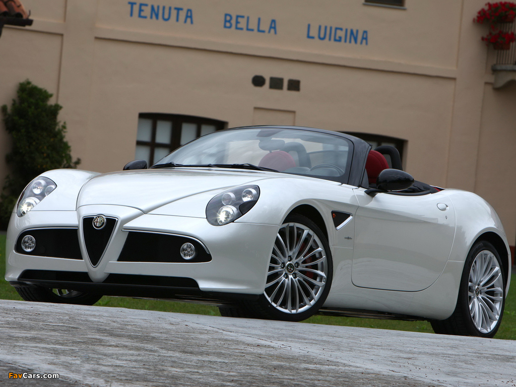 Alfa Romeo 8C Spider (2008–2011) photos (1024 x 768)