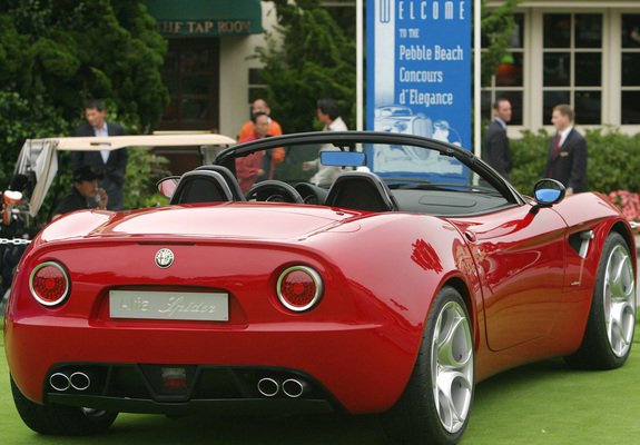 Alfa Romeo 8C Spider Concept (2005) wallpapers