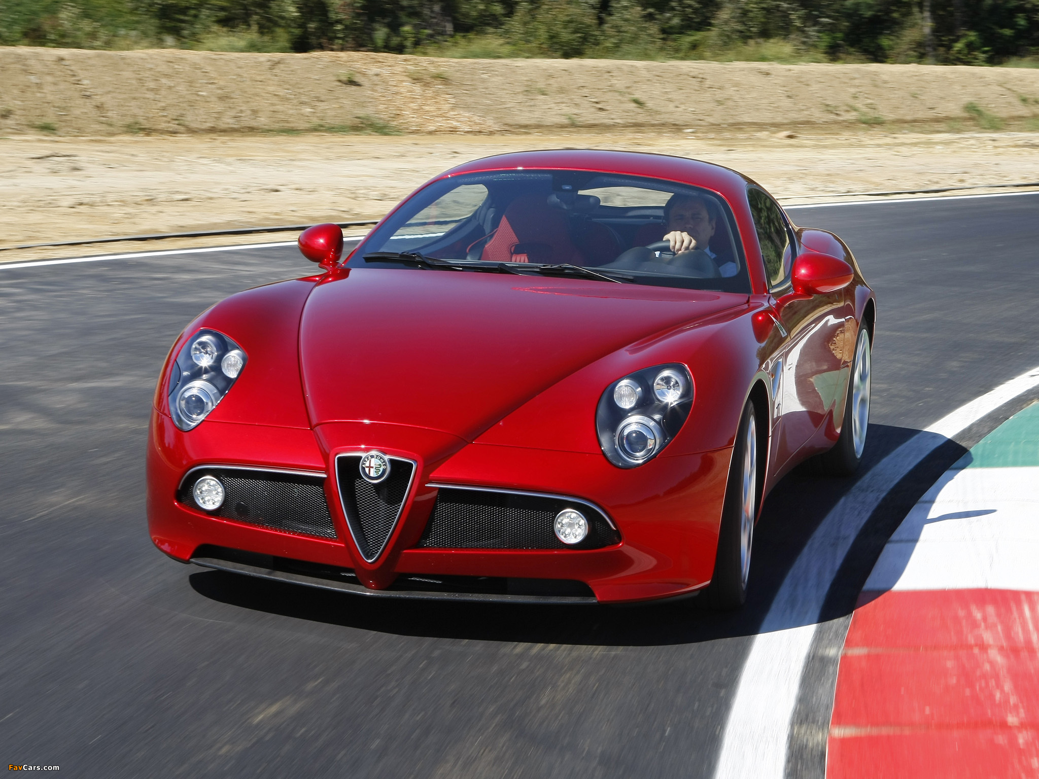 Alfa Romeo 8C Competizione (2007–2008) wallpapers (2048 x 1536)