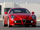Photos of Alfa Romeo 8C Competizione US-spec (2008)