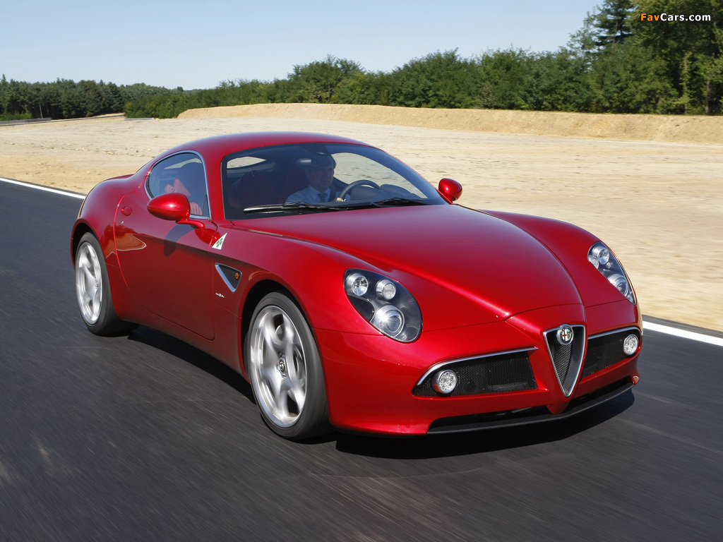 Photos of Alfa Romeo 8C Competizione (2007–2008) (1024 x 768)