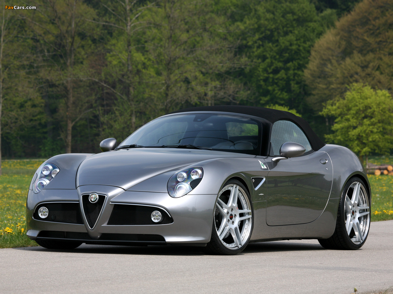 Novitec Alfa Romeo 8C Spider (2011) wallpapers (1280 x 960)