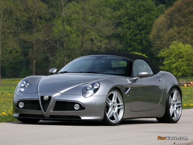 Novitec Alfa Romeo 8C Spider (2011) wallpapers (640 x 480)