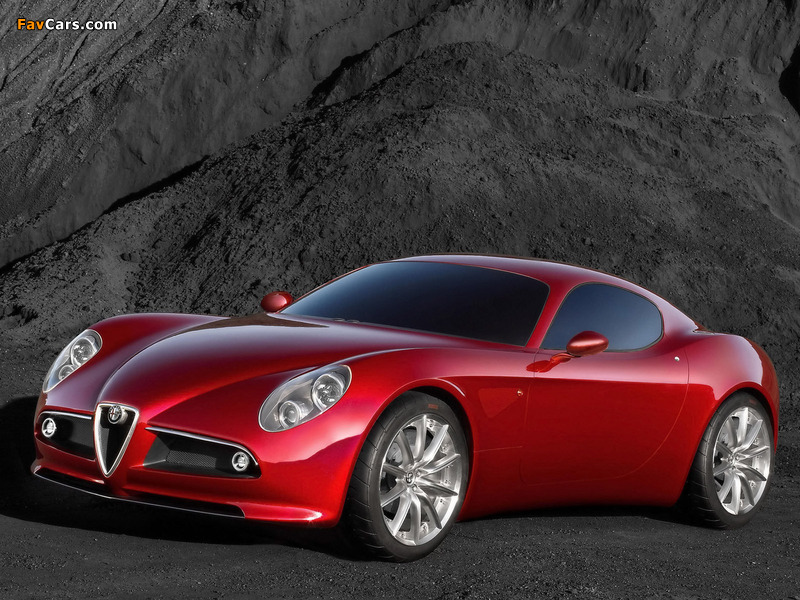 Alfa Romeo 8C Competizione Concept (2003) wallpapers (800 x 600)