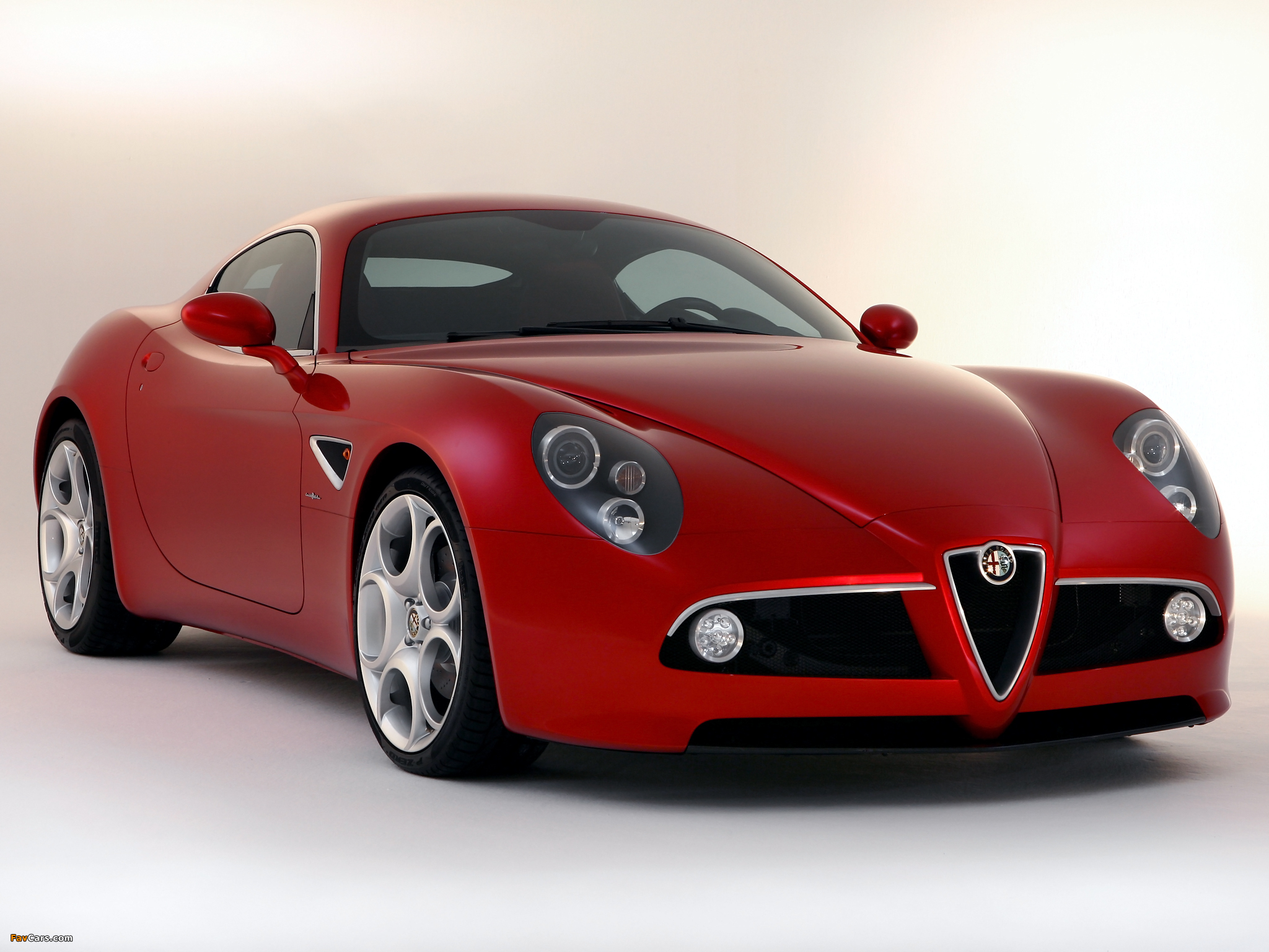 Alfa Romeo 8C Competizione (2007–2008) wallpapers (2048 x 1536)