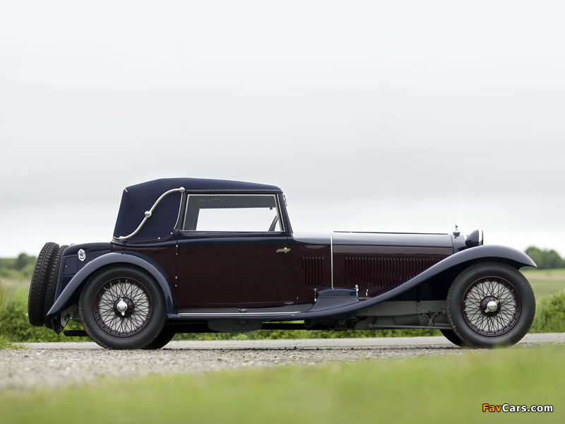 Alfa Romeo 8C 2300 Drophead Coupe by Castagna (1933) wallpapers (800 x 600)