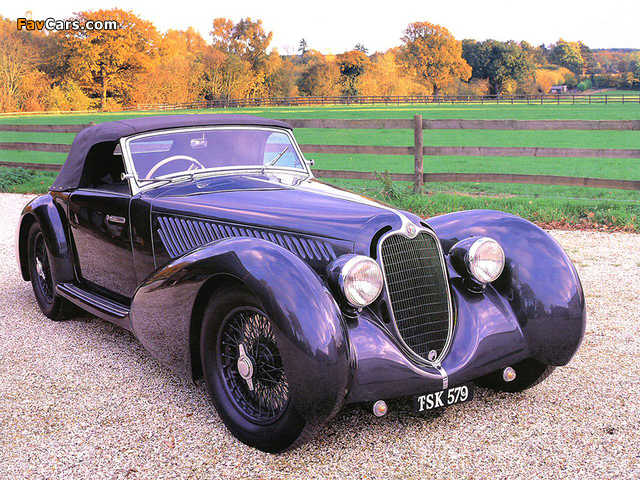 Alfa Romeo 8C 2900B Pinin Farina Cabriolet (1937) images (640 x 480)