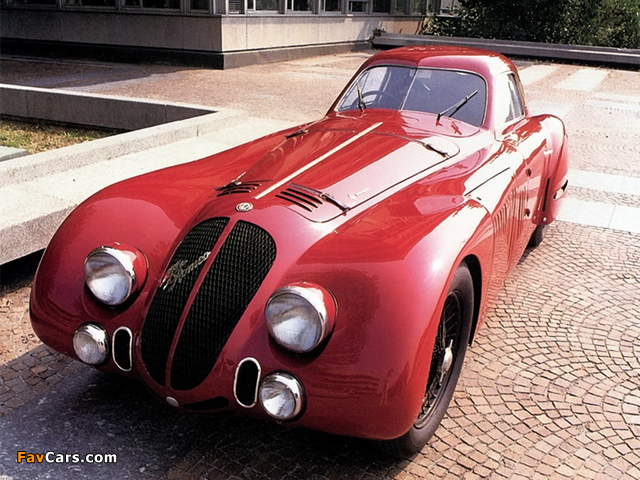 Alfa Romeo 8C 2900B Speciale LeMans (1938) wallpapers (640 x 480)