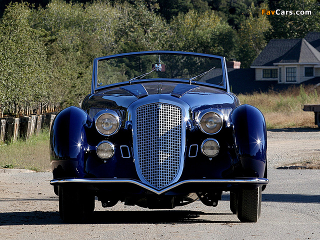 Images of Alfa Romeo 8C 2900B Stabilimenti Farina Cabriolet (1938) (640 x 480)