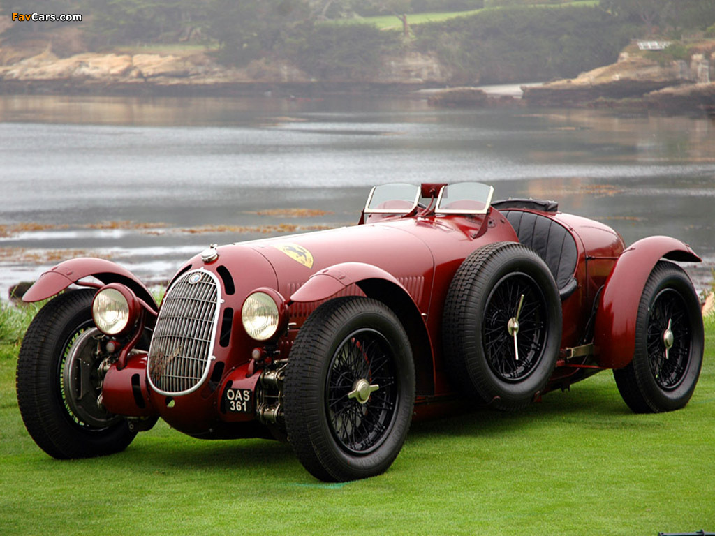 Pictures of Alfa Romeo 8C 2900A Botticella Spider (1936) (1024 x 768)