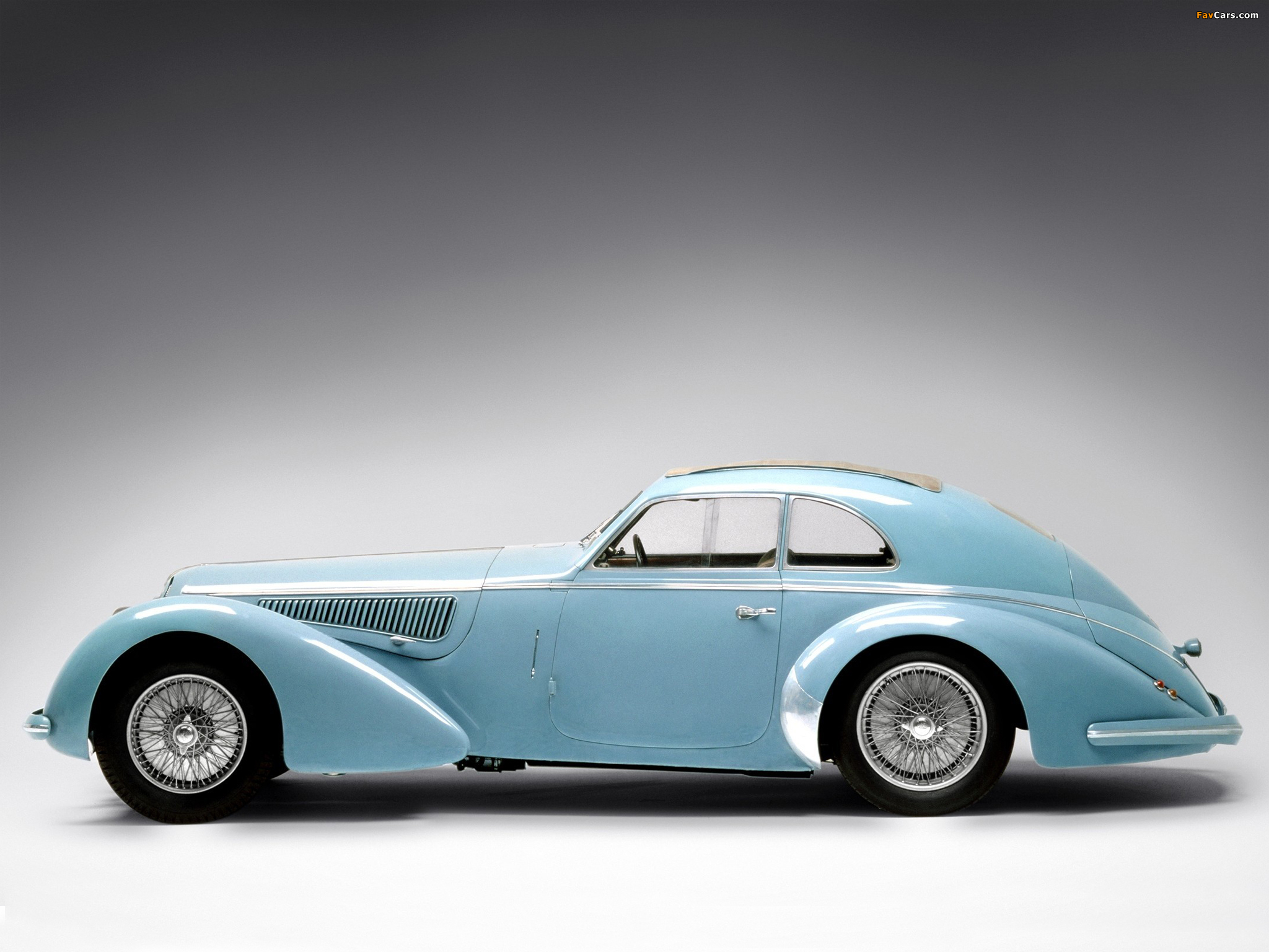 Alfa Romeo 8C 2900B Lungo Touring Berlinetta (1937–1938) wallpapers (2048 x 1536)