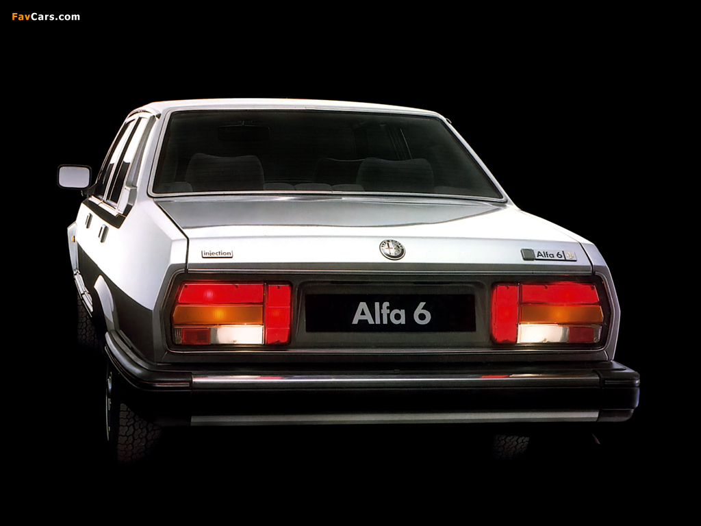 Alfa Romeo Alfa 6 119 (1983–1987) wallpapers (1024 x 768)