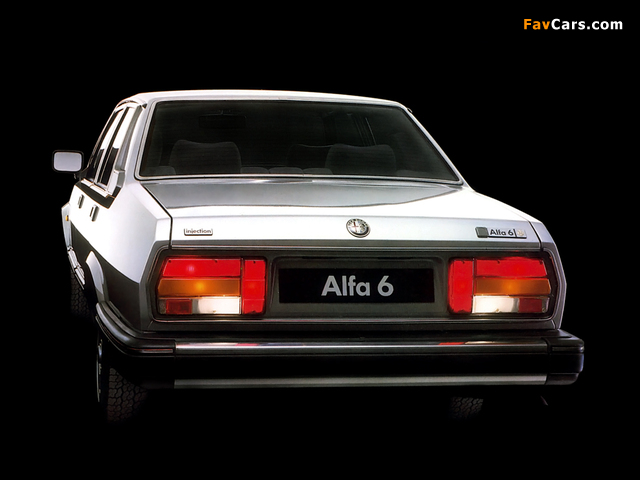 Alfa Romeo Alfa 6 119 (1983–1987) wallpapers (640 x 480)