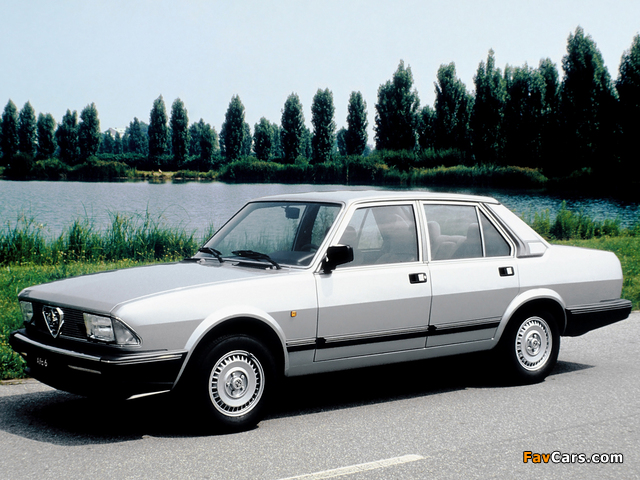 Alfa Romeo Alfa 6 119 (1983–1987) pictures (640 x 480)