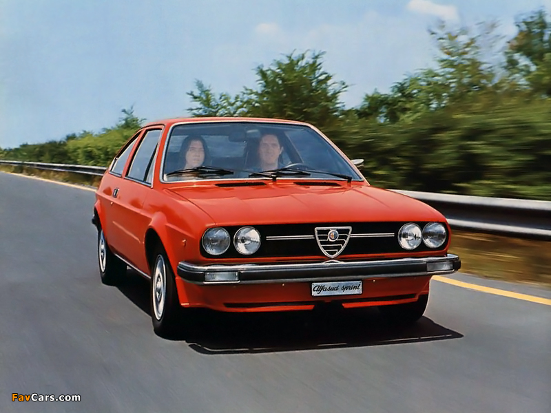 Alfa Romeo Alfasud Sprint 902 (1976–1978) pictures (800 x 600)