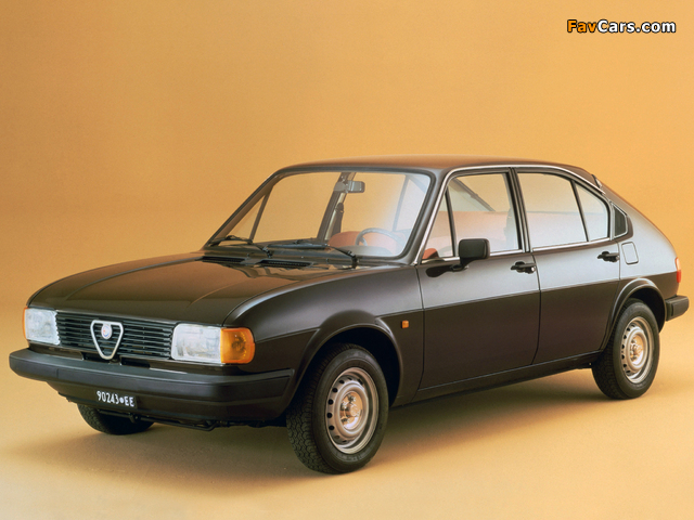 Alfa Romeo Alfasud 901 (1980–1983) images (640 x 480)