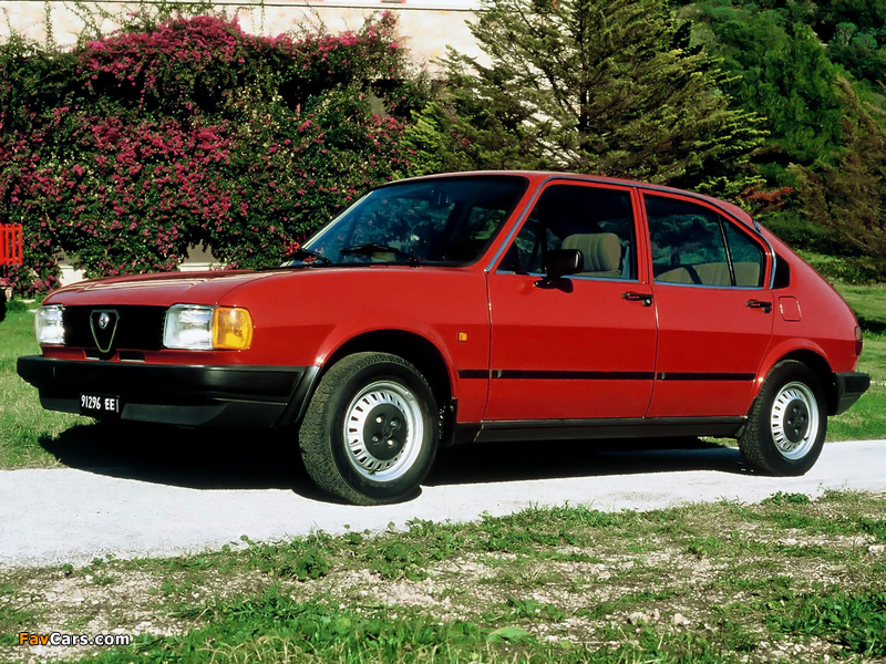 Alfa Romeo Alfasud 901 (1980–1983) photos (800 x 600)